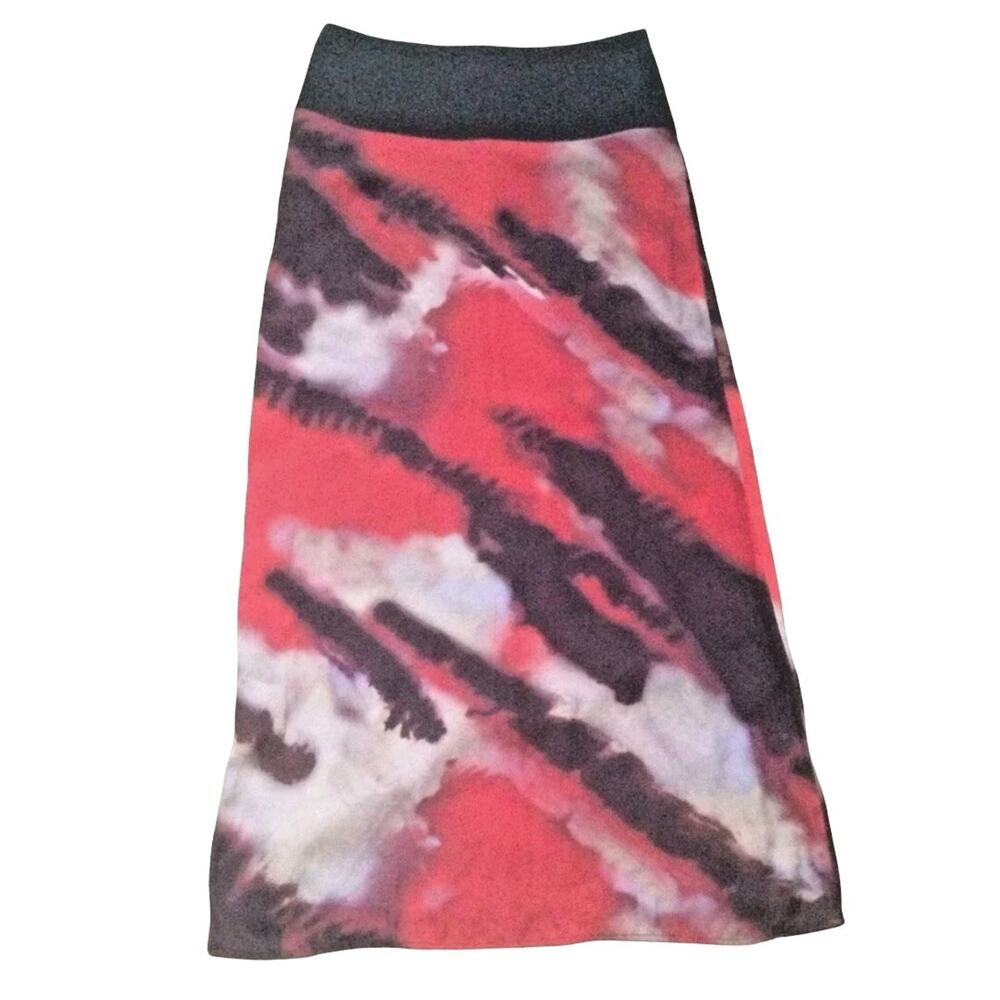Katherine Barclay Size 6 Pull On Abstract Maxi Skirt NWT